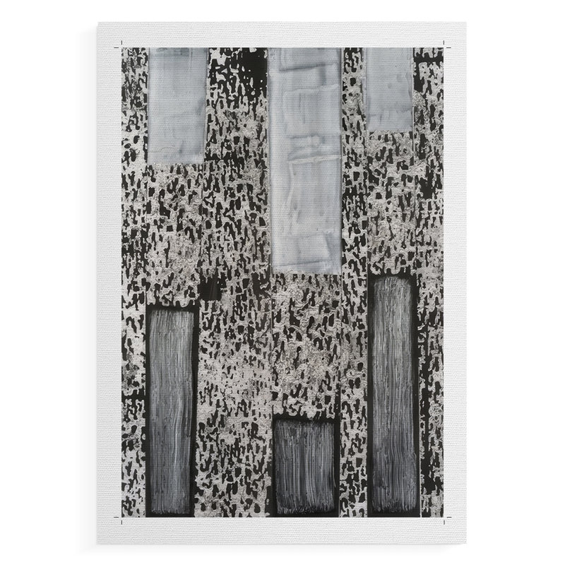 Argent colis I - impressions sur toile seulement - non encadré, H 18 po x l 12 po