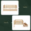 Lit de jour simple en bois avec deux tiroirs-269615471