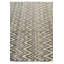 Tapis noir ivoire 5x8 Pires