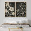«Nordic Style Abstract Geometric Patterns Home Artwork», 2 pièces sur toile-99015973-99015972
