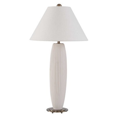  Lampe de table Brinsley Ivory