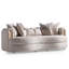 Carmela 84.5'' Square Arm Curved Sofa