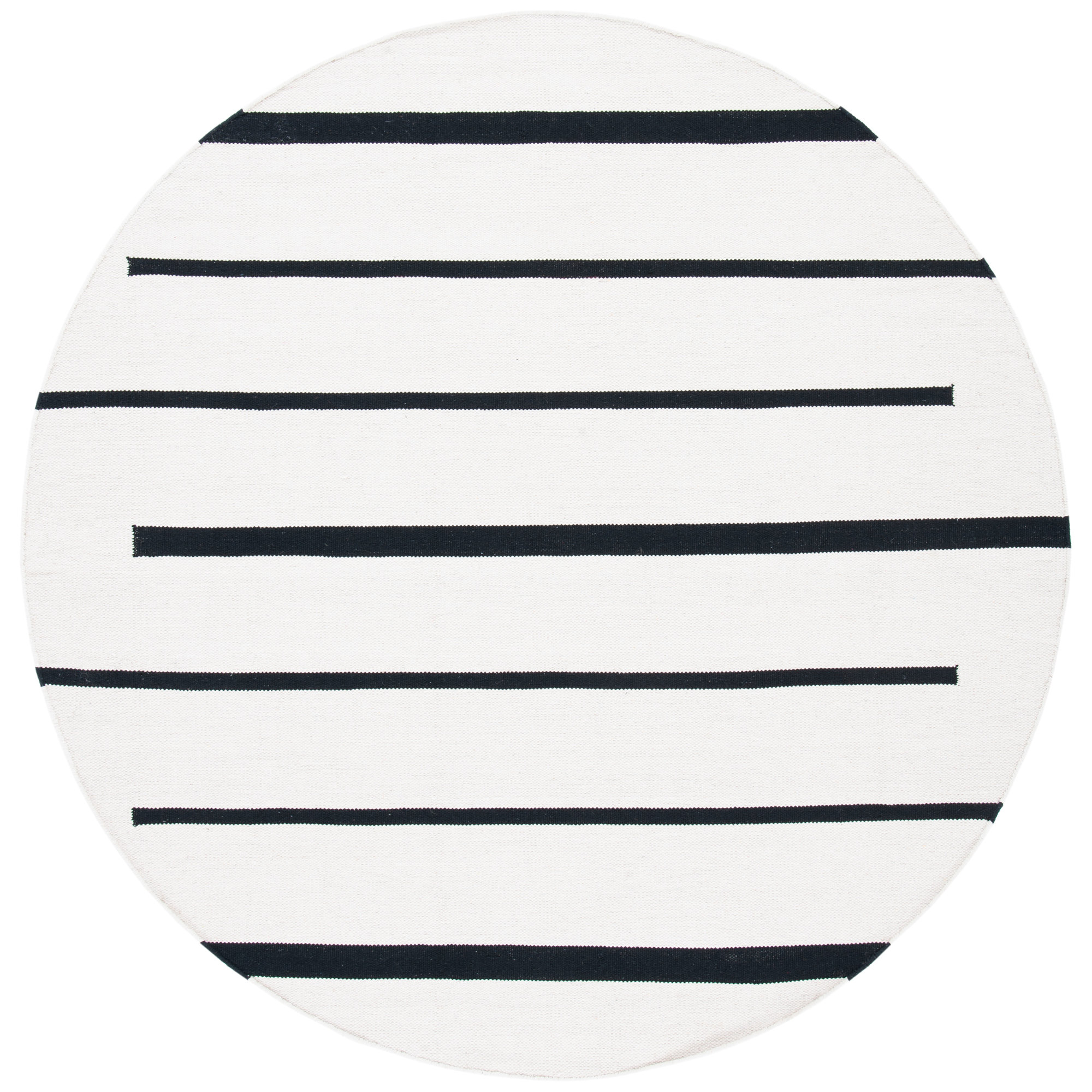 Mana Handmade Cotton Rug, Round 8'