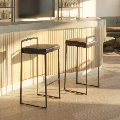 Brieon Upholstered Counter Stool