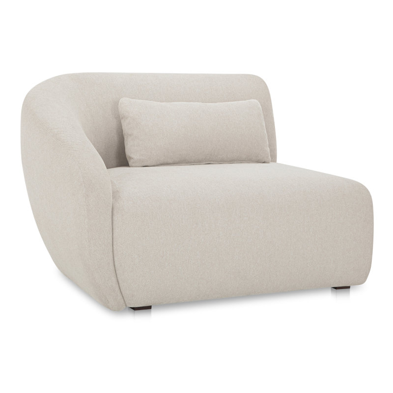 Fauteuil faisant face à la gauche Anson, Blanc chaud