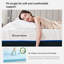 Matelas en mousse viscoélastique imprégnée de gel 10 po Luck Home-164608388