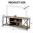 Nectaria 55" TV Stand for 65 Inch TV with Open Storage Shelves, Industrial TV Console with Adjustable Storage Shelf, Entertainment Center with Sturdy Frame for Living Room and Bedroom -879999761