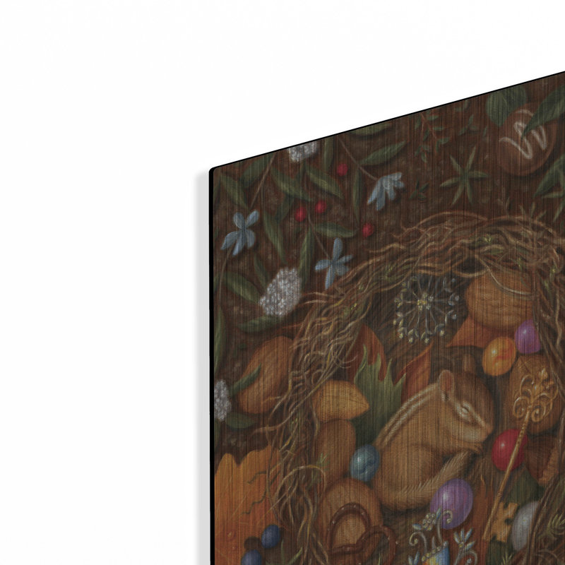 Winston Porter «The Collector» par Gina Matarazzo, art mural en métal, H 24 po x l 16 po
