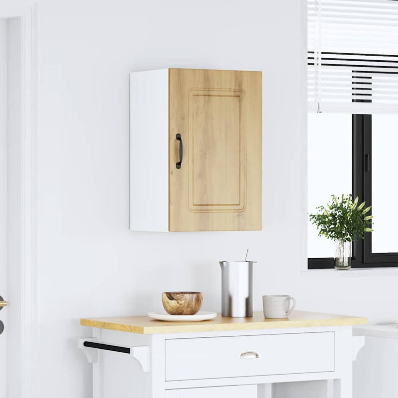 Kitchen Wall Cabinet Kalmar Engineered Wood, 60cm H x 40cm W x 31cm D, Artisan Oak