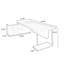 Bureau en bois massif en forme de L brun noyer + en fer avec bureau à 3 tiroirs-1970715989-1970715984