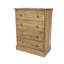 Solid Wood 3 Piece Pine Antique Waxed Bedroom Set