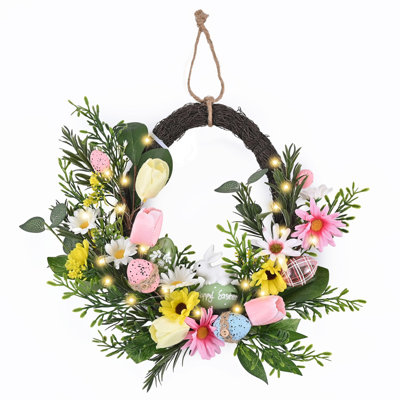 Plastic 40cm Wreath