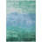 Machine Washable Indoor/Outdoor Claudian ACN1471 Teal Rug-109533910