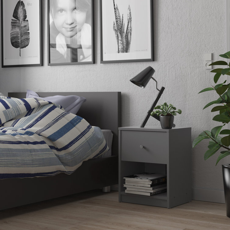 Clanton Small-Space 1 - Drawer Nightstand
