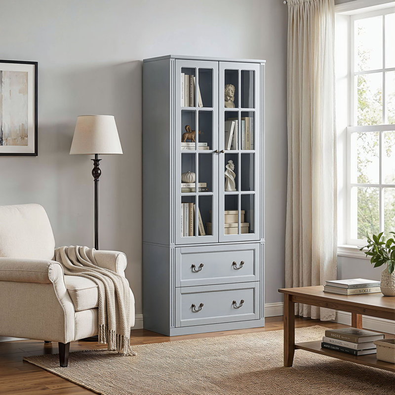 Vitrine Ausencio, Gris