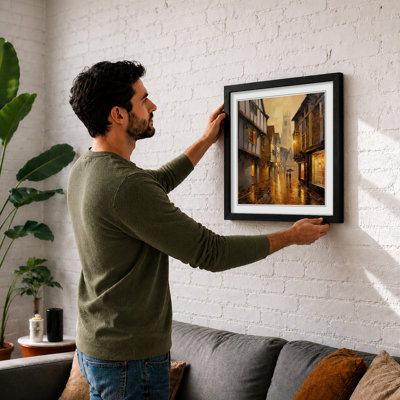 City Of Canterbury Impressionism - Framed Print