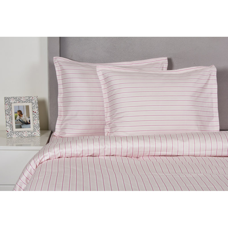 ensemble de housse de couette réversible Karsyn, Double / Grand, Rose