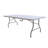 Arianah 240cm Rectangular Fold-in-Half Portable Folding Table
