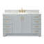 ARIEL TAYLOR 61 IN SINGLE RECTANGLE SINK VANITY-1010434423-1043704617