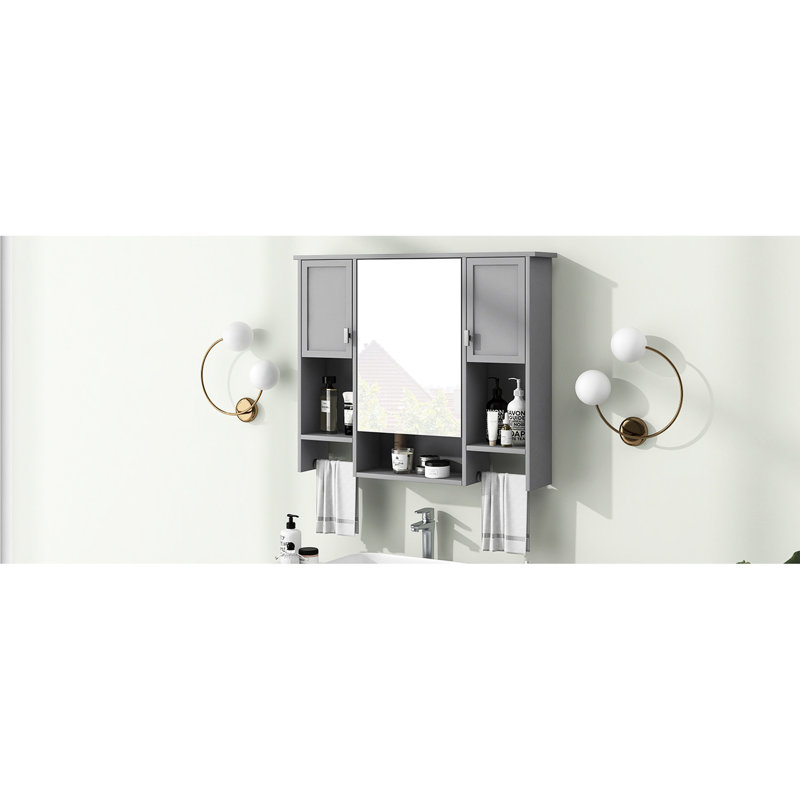 Armoire de salle de bain 35 po x 28 po - hauteur et espace de rangement de 28,7 po