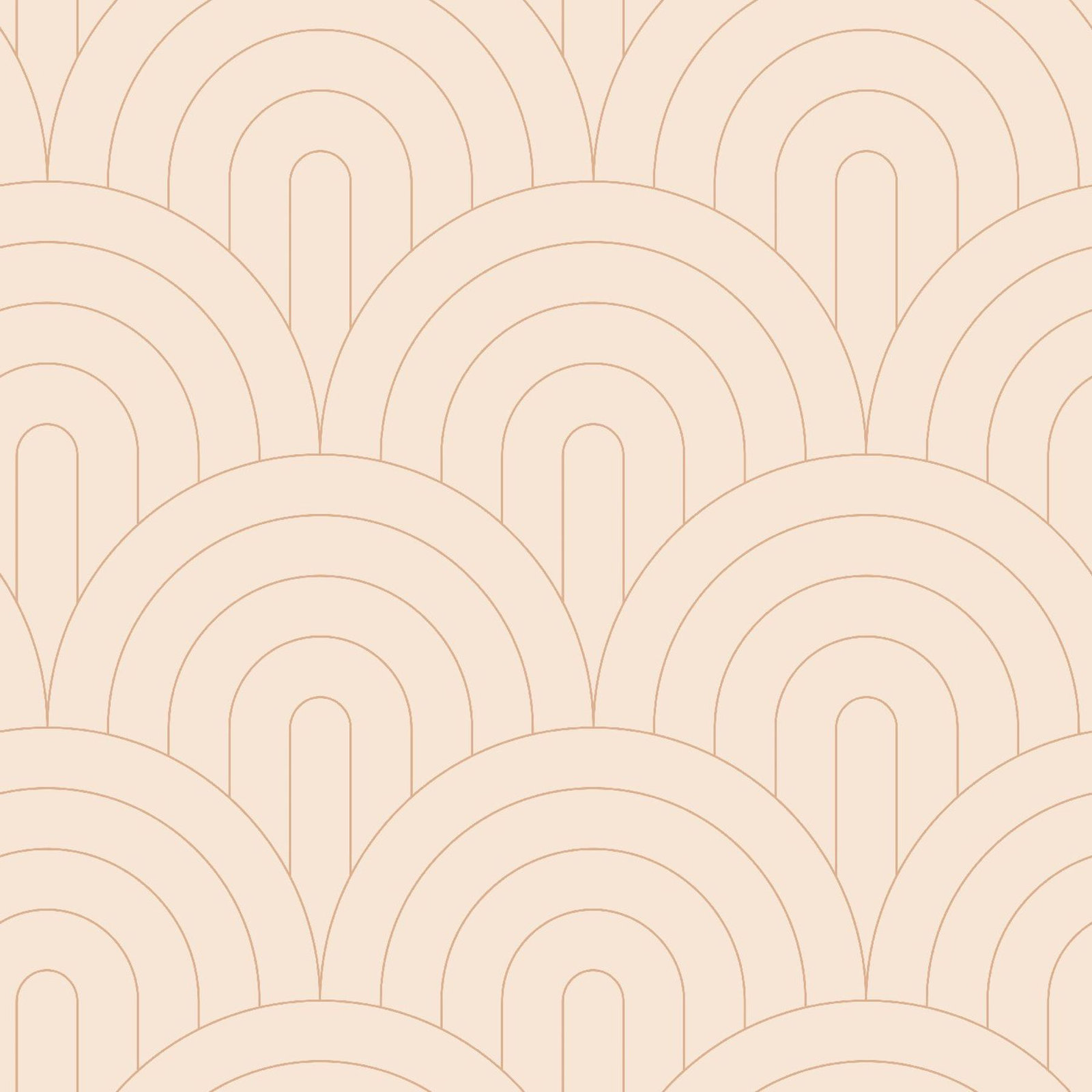 Rasha Modern Geometric Wallpaper, Pink