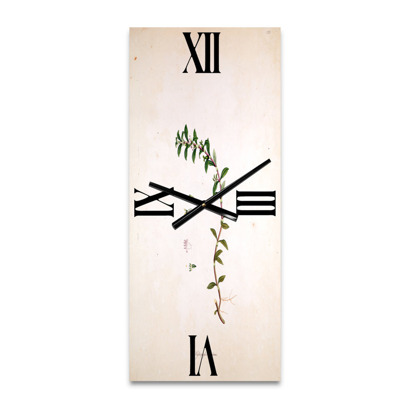 Horloge murale London Plants II, Petit
