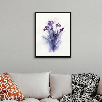 «Pretty in Purple II», reproduction d'art sur toile