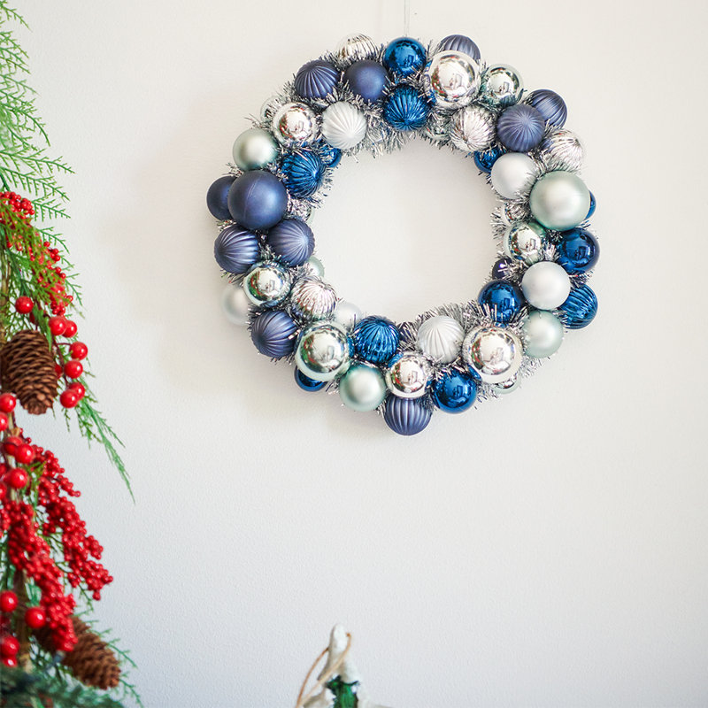 Couronne de Noël 12,6 po Miluhome