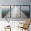 Long View Pier - Toile tendue avec châssis de qualité supérieure - Prêt à être accroché-1456329885
