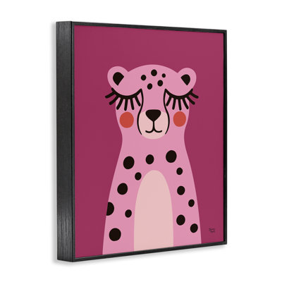 Giclée rose encadrée, design par Jessica Beck