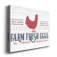 Farm Fresh Eggs - reproduction sur toile tendue-1810620703