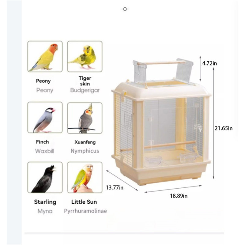 Cage à oiseau 21,65 po Aubry
