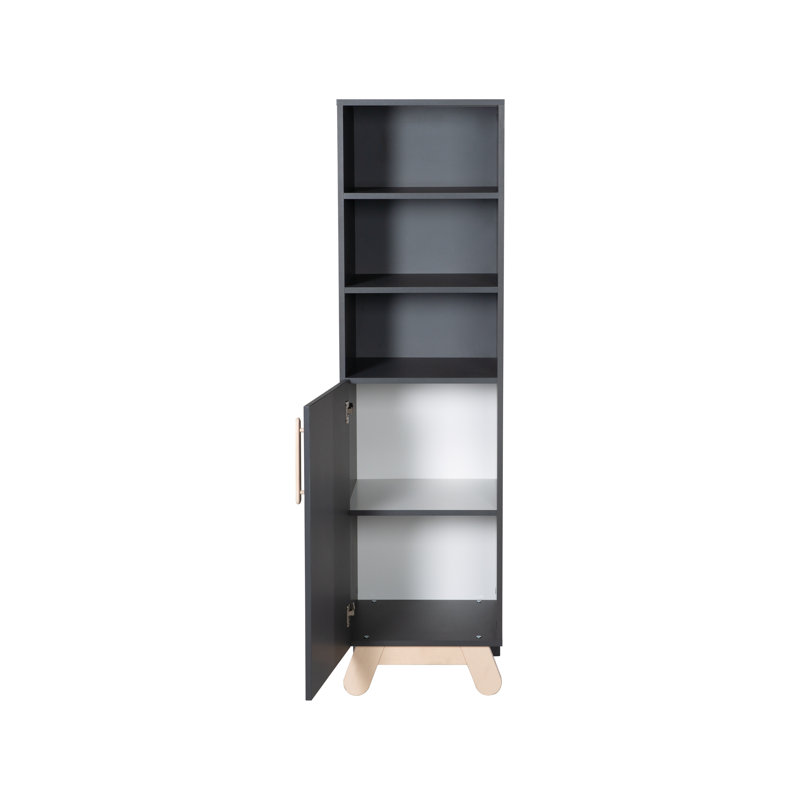 Jara 45Cm W Standard Kids Bookcase, Anthracite