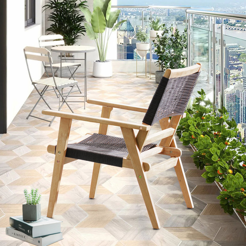 Chaise de salle à manger empilable Shamair