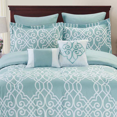 Dedmon Geometric Shapes Comforter