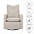 Cali Pillowback Swivel Glider-61209637
