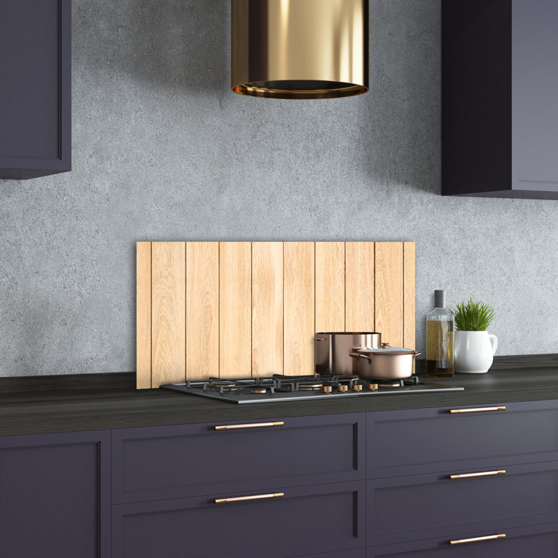 Finnmark 50cm W x 100cm L Glass Peel and Stick Panel