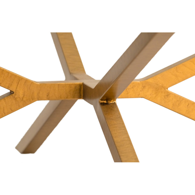 Vito 40" Round Coffee Table, 18" H x 48" L x 48" W