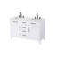 Meuble-lavabo double 54 po blanc-507897213-507897214