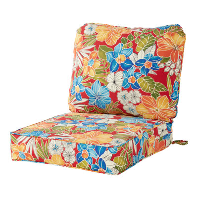 Coussin de siège pour chaise d'extérieur Lester
