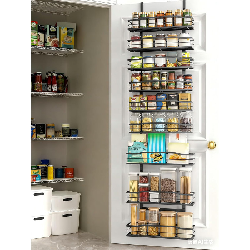 Storage Rack Behind The 9Th Floor Door