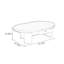 Contrasting colour and simple design coffee table-1018422131