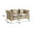 Frotten 65'' Velvet Loveseat-1497621957