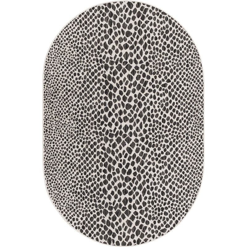 Tapis d'extérieur Destiny, Ovale 5 pi 3 po x 8 pi