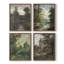 «Vintage Landscape CXCVII», 4 pièces sur papier-237075377-237075378