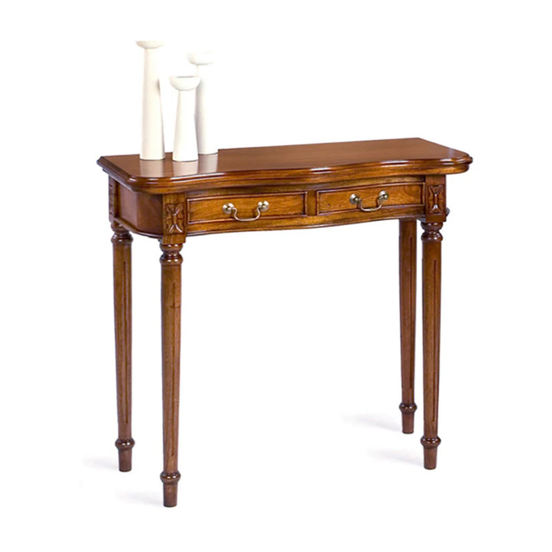 80cm Solid Wood Console Table