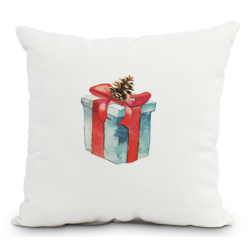 Housse de coussin carrée extérieure/insert Maselli, 16 po x 1 po, Blanc cassé