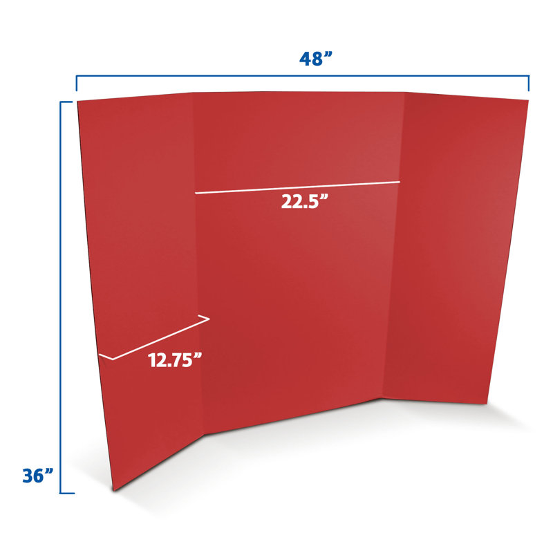 Flipside Products Freestanding Booth Display, Multicolor