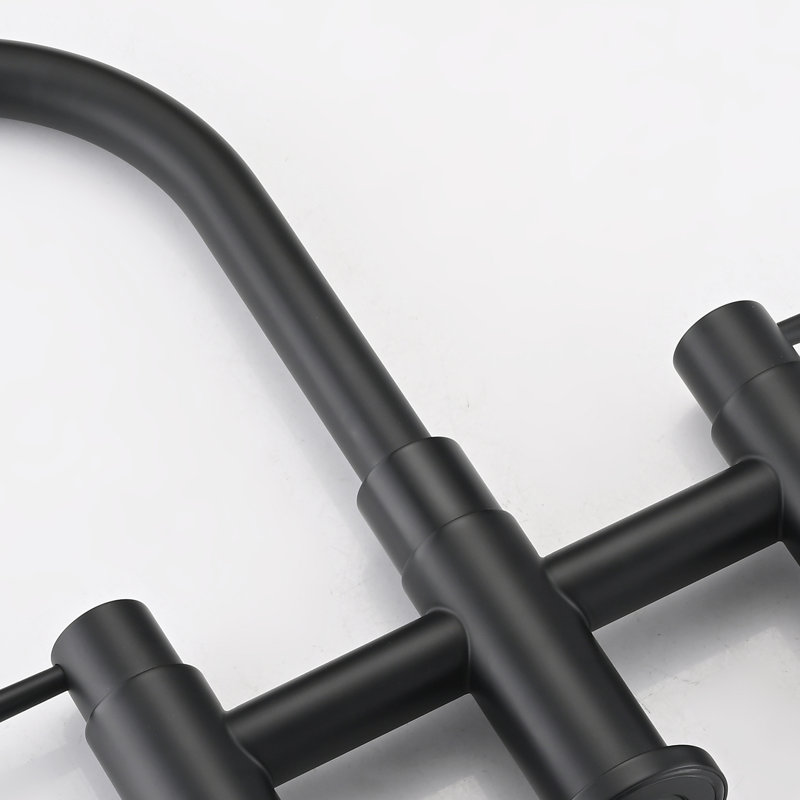 Himimi Kitchen Faucet, Matte Black