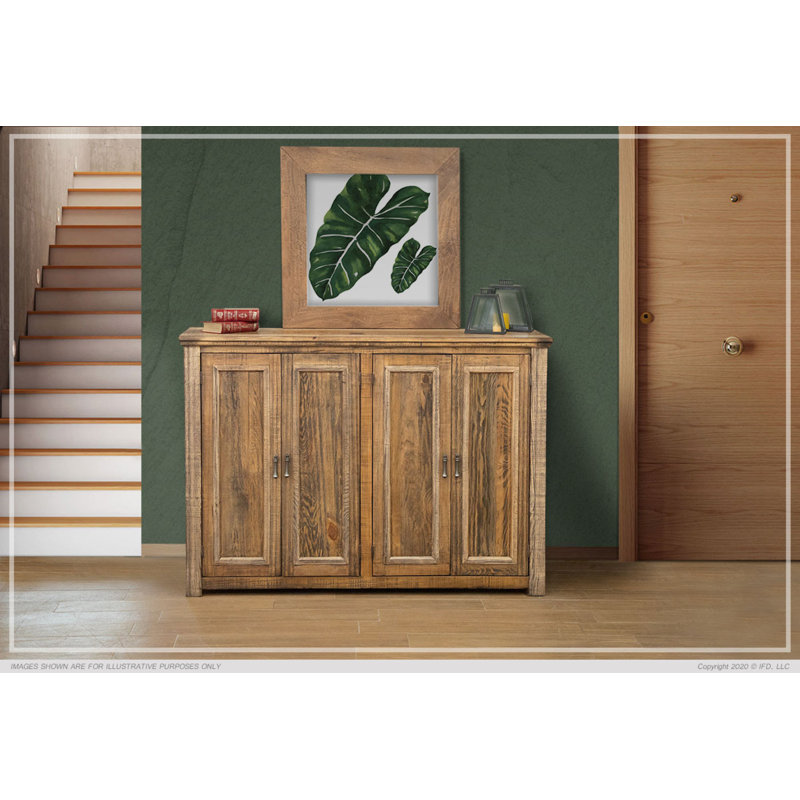 63'' Solid Wood Console Table